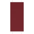 Miniatyrbillede 1 af 11: vidaXL Plisségardin Bordeauxrød 95x200 cm Stofbredde 94,4 cm Polyester