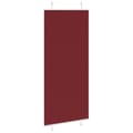 Miniatyrbillede 4 af 11: vidaXL Plisségardin Bordeauxrød 100x200 cm Stofbredde 99,4cm Polyester