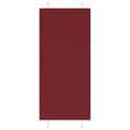 Miniatyrbillede 1 af 11: vidaXL Plisségardin Bordeauxrød 100x200 cm Stofbredde 99,4cm Polyester