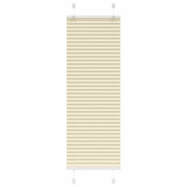 vidaXL laskostettu Blind Cream 40x100 cm Kankaan leveys 39,4 cm