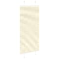 Miniatyrbilde 4 av 11: vidaXL plisségardin krem 55x100 cm Stoff Bredde 54,4 cm Polyester