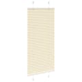 Miniatyrbillede 3 af 11: vidaXL Plisségardin fløde 65x150 cm Stofbredde 64,4 cm Polyester