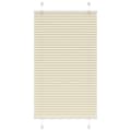 Miniatyrbillede 1 af 11: vidaXL Plisségardin fløde 70x100 cm Stofbredde 69,4 cm Polyester