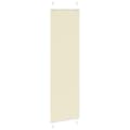 Miniatyrbilde 3 av 11: vidaXL plisségardin krem 65x200 cm Stoff Bredde 64,4 cm Polyester