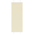 Pikkukuva 1 / 11: vidaXL laskostettu Blind Cream 80x200 cm Kankaan leveys 79,4 cm