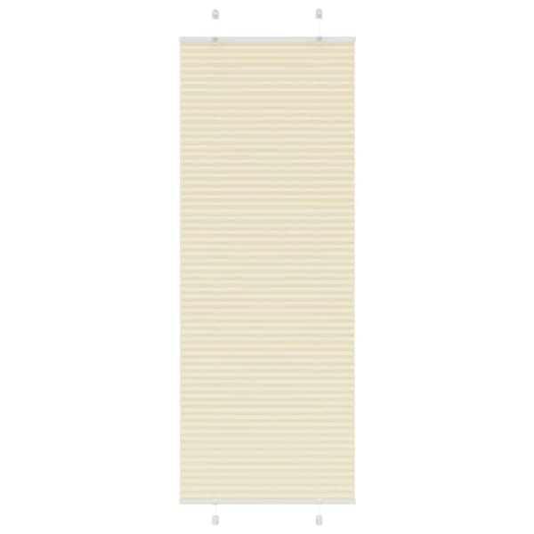 vidaXL laskostettu Blind Cream 80x200 cm Kankaan leveys 79,4 cm