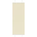 Miniatyrbilde 1 av 11: vidaXL plisségardin krem 75x200 cm Stoff Bredde 74,4 cm Polyester