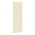 Miniatyrbilde 4 av 11: vidaXL plisségardin krem 80x200 cm Stoff Bredde 79,4 cm Polyester