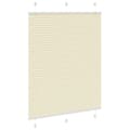 Miniatyrbild 3 av 11: vidaXL Plisserad persienn cremefärgad 105x150 cm tyg bredd 104,4cm