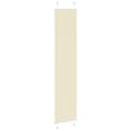 Miniatyrbilde 4 av 11: vidaXL plisségardin krem 50x200 cm Stoff Bredde 49,4 cm Polyester