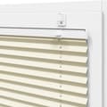 Miniatyrbilde 10 av 11: vidaXL plisségardin krem 50x200 cm Stoff Bredde 49,4 cm Polyester