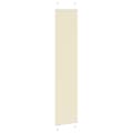Miniatyrbilde 3 av 11: vidaXL plisségardin krem 45x200 cm Stoff Bredde 44,4 cm Polyester