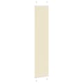Miniatyrbilde 4 av 11: vidaXL plisségardin krem 45x200 cm Stoff Bredde 44,4 cm Polyester