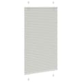 Miniatyrbillede 3 af 11: vidaXL Plisségardin Lysegrå 70x150 cm Stofbredde 69,4 cm Polyester