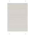 Miniatyrbillede 1 af 11: vidaXL Plisségardin Lysegrå 100x100 cm Stofbredde 99,4 cm Polyester