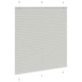 Miniatyrbillede 3 af 11: vidaXL Plisségardin Lysegrå 120x100 cm Stofbredde 119,4 cm Polyester