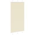 Miniatyrbilde 3 av 11: vidaXL Plisségardin krem 110x200 cm Stoffbredde 109,4 cm Polyester