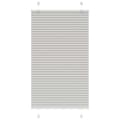 Miniatyrbillede 3 af 11: vidaXL Plisségardin Lysegrå 75x150 cm Stofbredde 74,4 cm Polyester