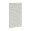 Miniatyrbillede 3 af 11: vidaXL Plisségardin Lysegrå 80x150 cm Stofbredde 79,4 cm Polyester