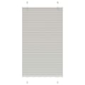 Miniatyrbillede 1 af 11: vidaXL Plisségardin Lysegrå 80x150 cm Stofbredde 79,4 cm Polyester