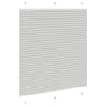 Miniatyrbild 4 av 11: vidaXL Plisserad persienn ljusgrå 120x100 cm tyg bredd 119,4cm