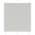 Miniatyrbild 1 av 11: vidaXL Plisserad persienn ljusgrå 120x100 cm tyg bredd 119,4cm
