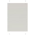 Miniatyrbillede 1 af 11: vidaXL Plisségardin Lysegrå 100x150 cm Stofbredde 99,4 cm Polyester