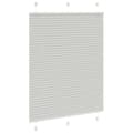 Miniatyrbillede 3 af 11: vidaXL Plisségardin Lysegrå 105x100 cm Stofbredde 104,4 cm Polyester