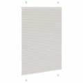 Miniatyrbild 4 av 11: vidaXL Plisserad persienn ljusgrå 100x100 cm tyg bredd 99,4 cm