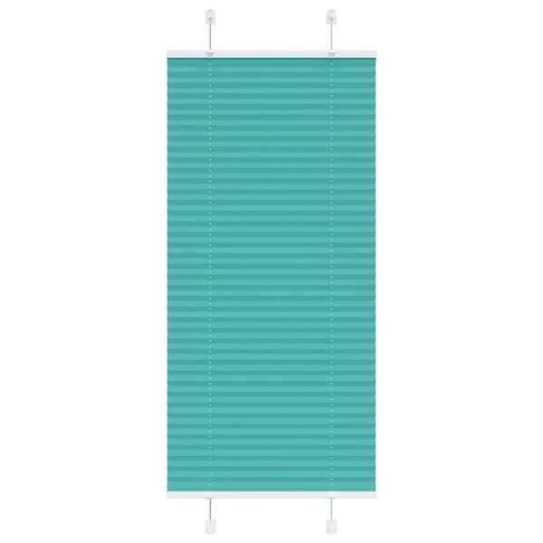vidaXL plisségardin Bensin Grønn 60x100 cm Stoff Bredde 59,4 cm