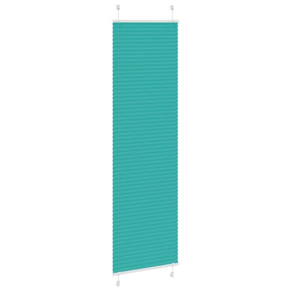 vidaXL plisségardin Bensin Grønn 65x200 cm Stoff Bredde 64,4 cm