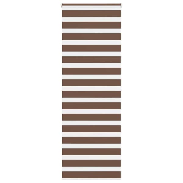 vidaXL Plisserad persienn ljusgrå 90x200 cm tyg bredd 89,4cm polyester