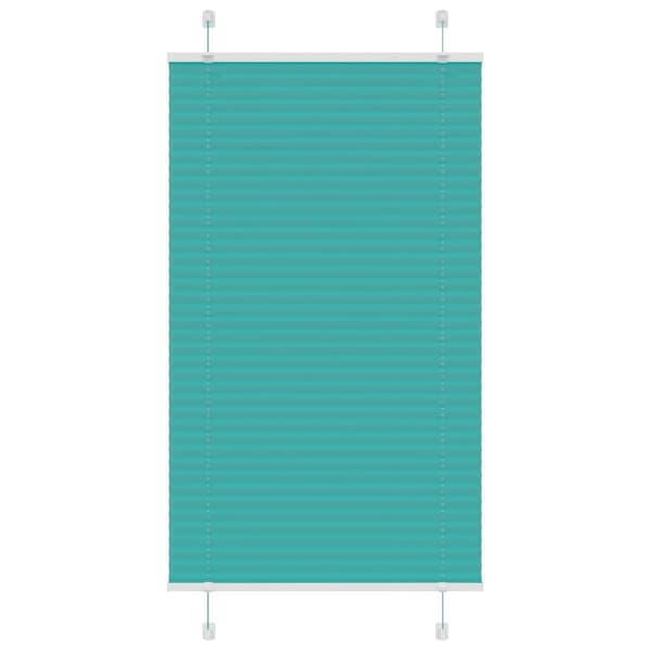 vidaXL plisségardin Bensin Grønn 80x150 cm Stoff Bredde 79,4 cm