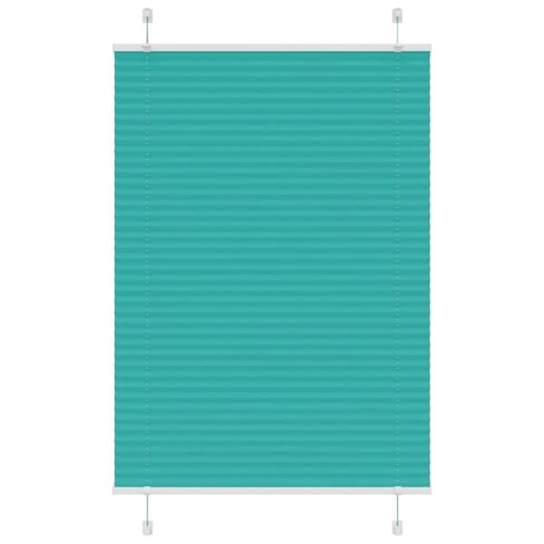 vidaXL plisségardin Bensin Grønn 95x150 cm Stoff Bredde 94,4 cm