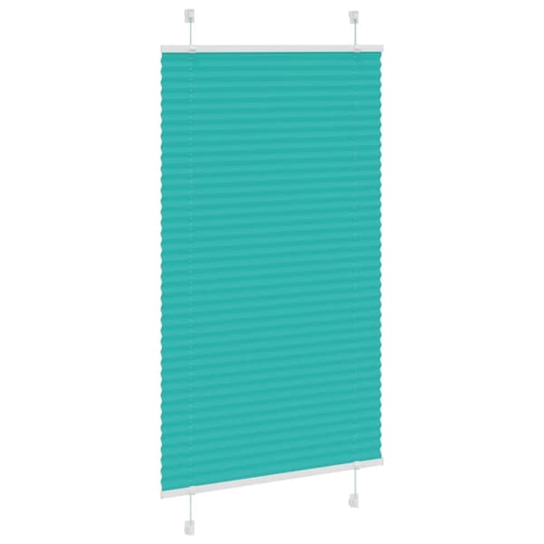 vidaXL plisségardin Bensin Grønn 70x150 cm Stoff Bredde 69,4 cm