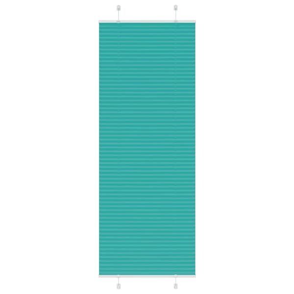 vidaXL Plisserad persienn bensingrön 80x200 cm tyg bredd 79,4 cm