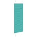 Miniatyrbillede 4 af 11: vidaXL Plisségardin Benzin Grøn 45x150 cm Stofbredde 44,4 cm Polyester