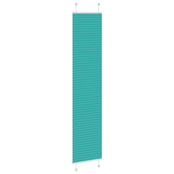 vidaXL plisségardin Bensin Grønn 45x200 cm Stoff Bredde 44,4 cm