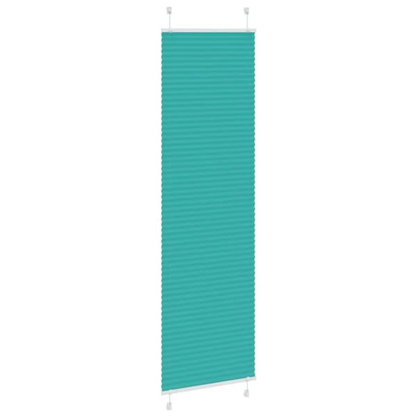 vidaXL Plisserad persienn bensingrön 60x200cm tyg bredd 59,4cm