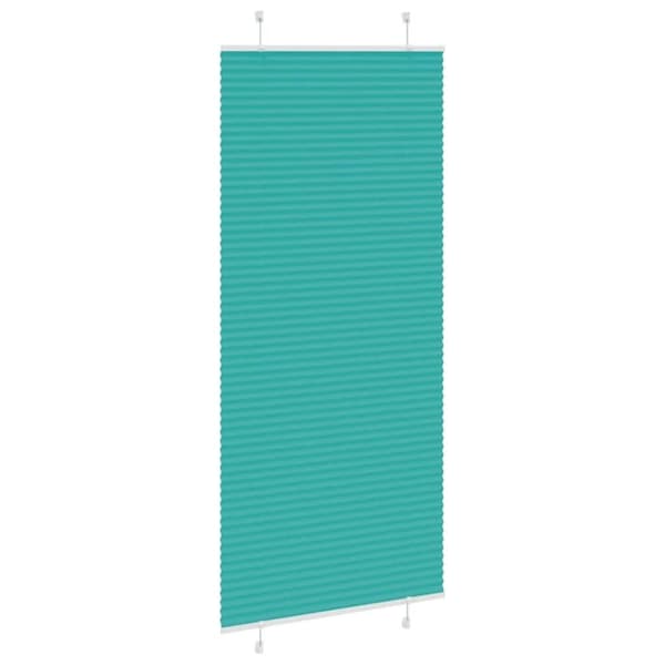 vidaXL plisségardin Bensin Grønn 90x200 cm Stoff Bredde 89,4 cm