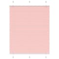 Miniatyrbillede 1 af 11: vidaXL Plisségardin Lyserød 110x100 cm Stofbredde 109,4 cm Polyester