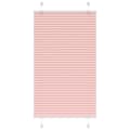 Miniatyrbillede 1 af 11: vidaXL Plisségardin Lyserød 75x100 cm Stofbredde 74,4 cm Polyester