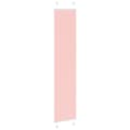 Miniatyrbillede 4 af 11: vidaXL Plisségardin Lyserød 50x200 cm Stofbredde 49,4 cm Polyester