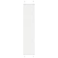 Miniatyrbilde 1 av 11: vidaXL plisségardin Hvit 40x200 cm Stoff Bredde 39,4 cm Polyester