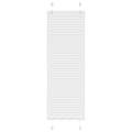 Miniatyrbillede 1 af 11: vidaXL Plisségardin Hvid 40x150 cm Stofbredde 39,4 cm Polyester