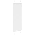 Miniatyrbilde 3 av 11: vidaXL plisségardin Hvit 45x150 cm Stoff Bredde 44,4 cm Polyester
