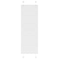 Miniatyrbilde 1 av 11: vidaXL plisségardin Hvit 45x150 cm Stoff Bredde 44,4 cm Polyester