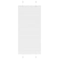 Miniatyrbillede 1 af 11: vidaXL Plisségardin Hvid 55x150 cm Stofbredde 54,4 cm Polyester