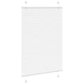 Miniatyrbillede 3 af 11: vidaXL Plisségardin Hvid 85x100 cm Stofbredde 84,4 cm Polyester
