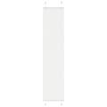 Miniatyrbillede 1 af 11: vidaXL Plisségardin Hvid 45x200 cm Stofbredde 44,4 cm Polyester